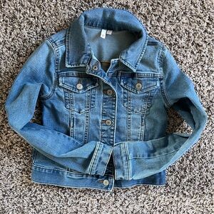 SO Classic Blue Kids‎ Denim Jacket with Snap Buttons – Size 10/12
